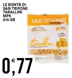 Vantaggio Cash&Carry Le bontà di San Trifone tarallini offerta