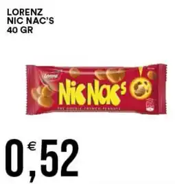 Vantaggio Cash&Carry Lorenz Nic Nac's offerta
