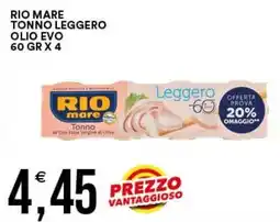 Vantaggio Cash&Carry Rio mare Tonno Leggero offerta
