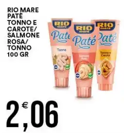 Vantaggio Cash&Carry Rio mare paté tonno offerta