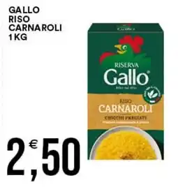 Vantaggio Cash&Carry Riserva Gallo Riso Carnaroli offerta
