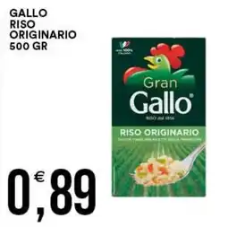 Vantaggio Cash&Carry Gran Gallo Riso Originario offerta