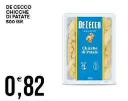 Vantaggio Cash&Carry De Cecco Chicche di Patate offerta