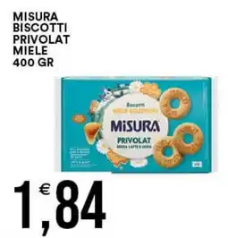 Vantaggio Cash&Carry Biscotti Privolat Miele offerta