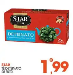 Rosa Cash Star tè deteinato offerta