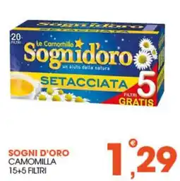 Rosa Cash Sogni d'oro camomilla offerta