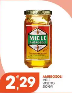 Rosa Cash Miele Ambrosoli offerta