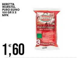 Vantaggio Cash&Carry Beretta Wurstel classici offerta