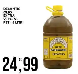 Vantaggio Cash&Carry Olio extra vergine San Giovanni Desantis offerta