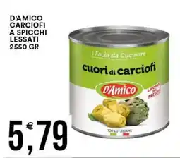 Vantaggio Cash&Carry Cuori di carciofi D'Amico offerta