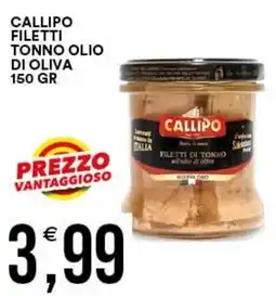 Vantaggio Cash&Carry Callipo filetti di tonno all'olio di oliva offerta