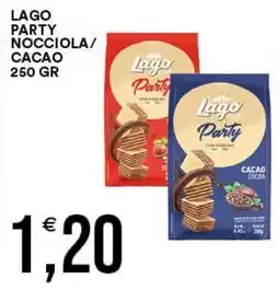 Vantaggio Cash&Carry Lago Party Nocciola/Cacao offerta