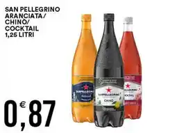 Vantaggio Cash&Carry San Pellegrino aranciata chinò cocktail offerta