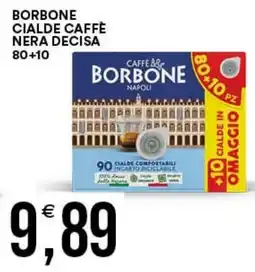 Vantaggio Cash&Carry Caffè Borbone cialde nera decisa offerta