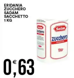 Vantaggio Cash&Carry Zucchero Sadam offerta