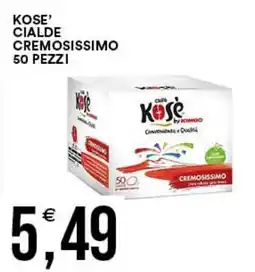 Vantaggio Cash&Carry Cialde Kose' cremosissimo offerta