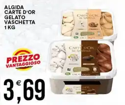 Vantaggio Cash&Carry Algida carte d'or gelato vaschetta offerta