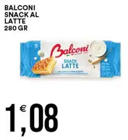 Vantaggio Cash&Carry Balconi snack al latte offerta