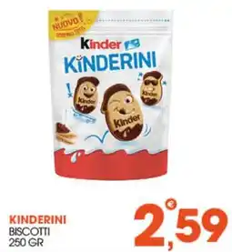Rosa Cash Kinder Kinderini Biscotti offerta