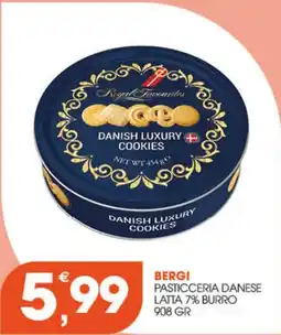 Rosa Cash Bergi pasticceria danese offerta