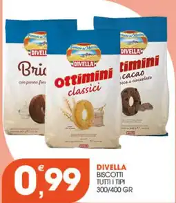 Rosa Cash Divella biscotti offerta