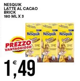 Vantaggio Cash&Carry Nesquik latte al cacao offerta