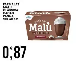Vantaggio Cash&Carry Parmalat Malù classica al cioccolato offerta