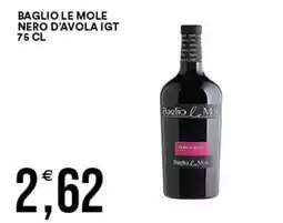 Vantaggio Cash&Carry Baglio le Mole Nero d'Avola IGT offerta