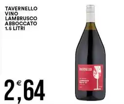 Vantaggio Cash&Carry Tavernello vino lambrusco abboccato offerta