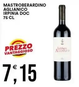 Vantaggio Cash&Carry Mastroberardino Aglianico offerta
