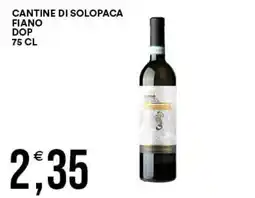 Vantaggio Cash&Carry Cantine di Solopaca Fiano DOP offerta