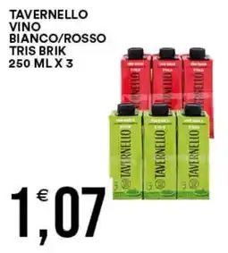 Vantaggio Cash&Carry Tavernello vino bianco/rosso offerta