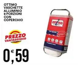 Vantaggio Cash&Carry Vaschette alluminio Optimo offerta