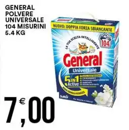 Vantaggio Cash&Carry General polvere universale offerta