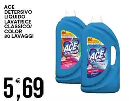 Vantaggio Cash&Carry Ace detersivo liquido lavatrice classico offerta