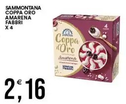 Vantaggio Cash&Carry Coppa d'Oro Amarena Fabbri offerta