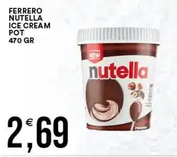 Vantaggio Cash&Carry Nutella ice cream pot offerta