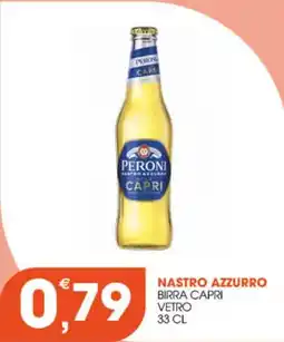 Rosa Cash Peroni Nastro Azzurro Birra Capri offerta
