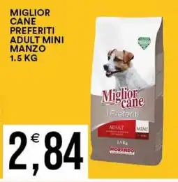 Vantaggio Cash&Carry Miglior cane I Preferiti Adult Mini Manzo offerta