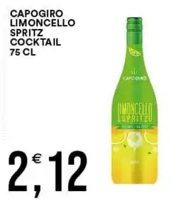 Vantaggio Cash&Carry Capogiro Limoncello Spritz Cocktail offerta