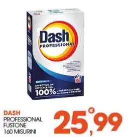 Rosa Cash Dash Professional Fustone offerta