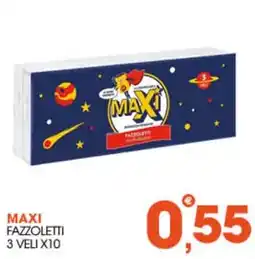Rosa Cash Maxi Fazzoletti offerta