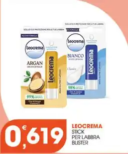 Rosa Cash Leocrema stick per labbra offerta
