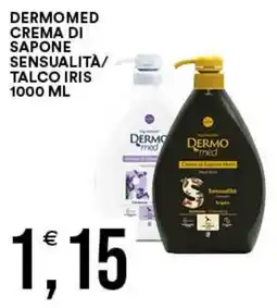 Vantaggio Cash&Carry Dermomed crema di sapone sensualità/talco iris offerta