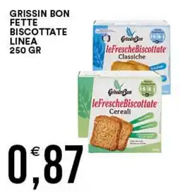 Vantaggio Cash&Carry Grissin Bon fette biscottate offerta