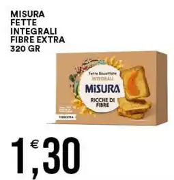Vantaggio Cash&Carry Fette biscottate integrali Misura offerta