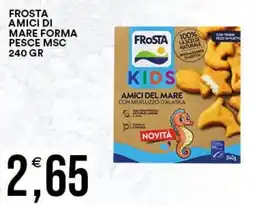 Vantaggio Cash&Carry Frosta amici di mare forma pesce msc kids offerta
