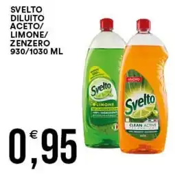 Vantaggio Cash&Carry Svelto diluito aceto/limone/zenzero offerta
