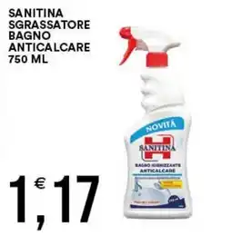 Vantaggio Cash&Carry Sanitina sgrassatore bagno anticalcare offerta