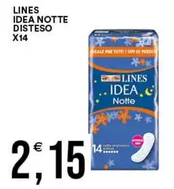 Vantaggio Cash&Carry Lines idea notte offerta